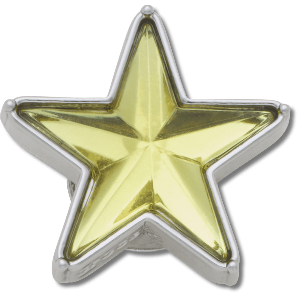 Silver and Green SMT Gem Star